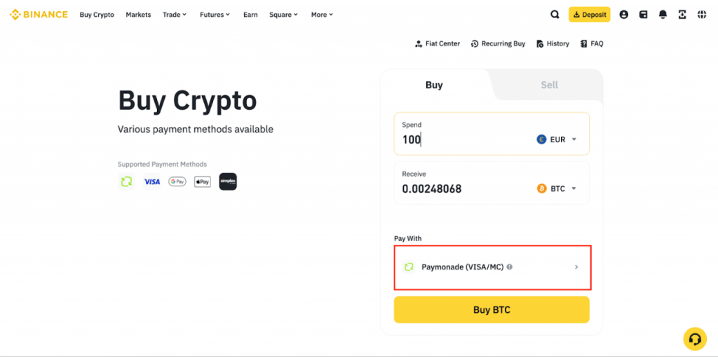 How to Buy Crypto with USD on Binance | Binance Support